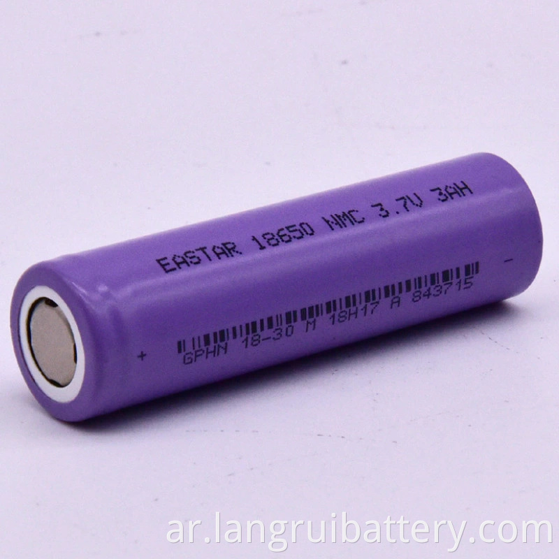 ليثيوم أيون 21700 3.7V 4000MAH بطارية